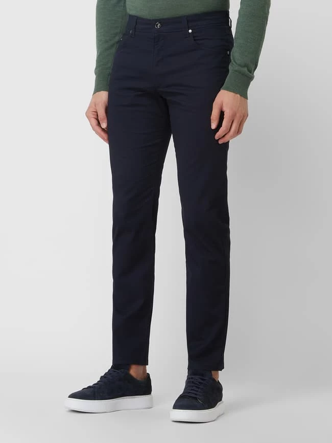 Bugatti Regular Fit Hose Mit Stretch-Anteil - Marineblau 4 Bugatti Regular Fit Hose Mit Stretch-Anteil - Marineblau – Bild 4