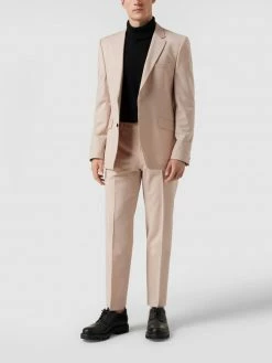 HUGO Regular Fit Anzughose Aus Schurwoll-Mix Modell 'Simmons' - Hellrosa