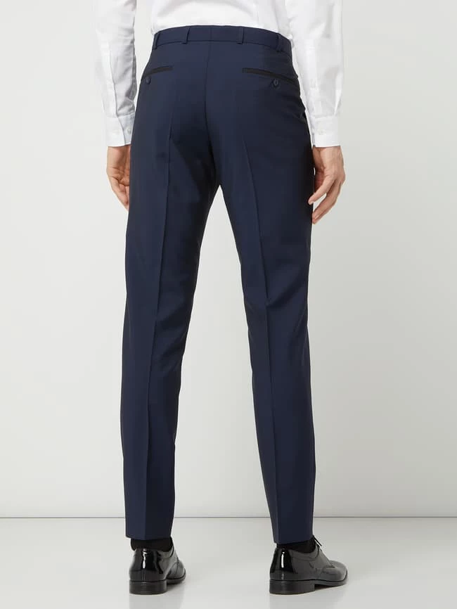 Wilvorst Anzughose Mit Mohair-Anteil - Marineblau 5 Wilvorst Anzughose Mit Mohair-Anteil - Marineblau – Bild 5