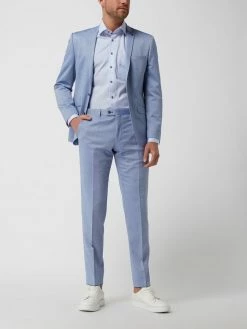 Roy Robson Anzughose Mit Stretch-Anteil - Hellblau