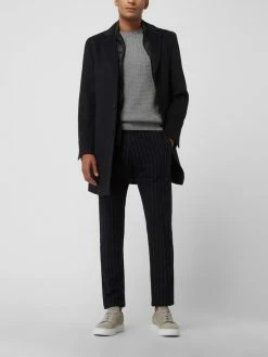 DIGEL Slim Fit Chino Aus Wollmischung Modell 'Kody' - Dunkelblau