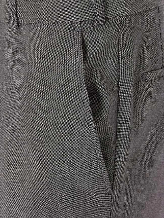 Wilvorst Anzughose Aus Woll-Mohair-Mix - Hellgrau 5 Wilvorst Anzughose Aus Woll-Mohair-Mix - Hellgrau – Bild 5