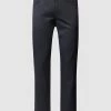 Christian Berg Men Slim Fit Hose Mit Stretch-Anteil - Marineblau