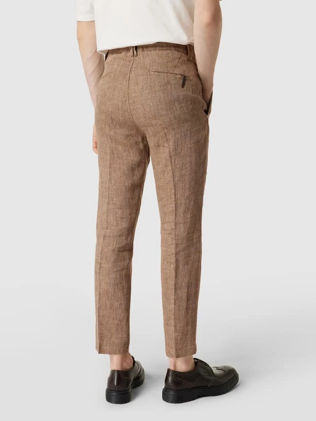 Cinque Leinenhose Mit Bundfalten - Beige 5 Cinque Leinenhose Mit Bundfalten - Beige – Bild 5