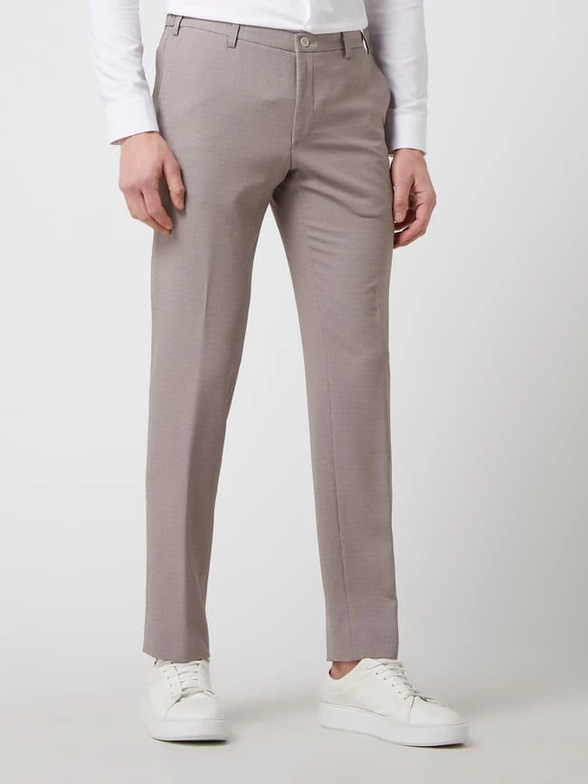 Daniel Hechter Modern Fit Anzughose Mit Stretch-Anteil - Beige 4 Daniel Hechter Modern Fit Anzughose Mit Stretch-Anteil - Beige – Bild 4