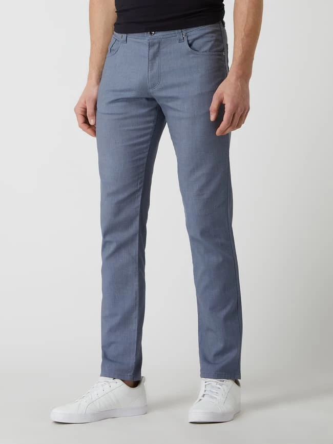 Bugatti Regular Fit Hose Mit Stretch-Anteil - Blau 4 Bugatti Regular Fit Hose Mit Stretch-Anteil - Blau – Bild 4