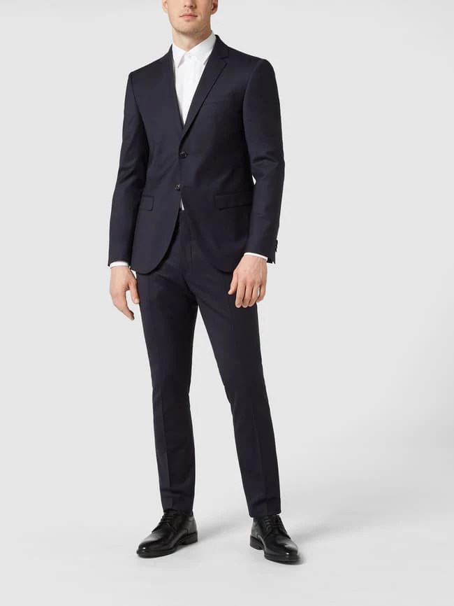 JOOP! Collection Super Slim Fit Anzughose Aus Wolle Modell 'Gun' - Marineblau 1 JOOP! Collection Super Slim Fit Anzughose Aus Wolle Modell 'Gun' - Marineblau