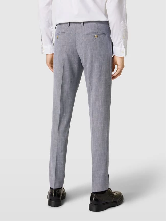 MCNEAL Anzughose Mit Strukturmuster - Blau 5 MCNEAL Anzughose Mit Strukturmuster - Blau – Bild 5