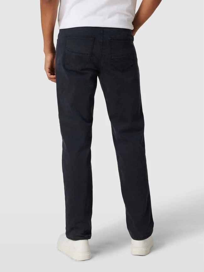 Brax Hose Mit Label-Patch Modell 'Cadiz' - Marineblau 5 Brax Hose Mit Label-Patch Modell 'Cadiz' - Marineblau – Bild 5