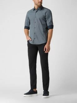 Bugatti Hose Aus Jersey - Marineblau