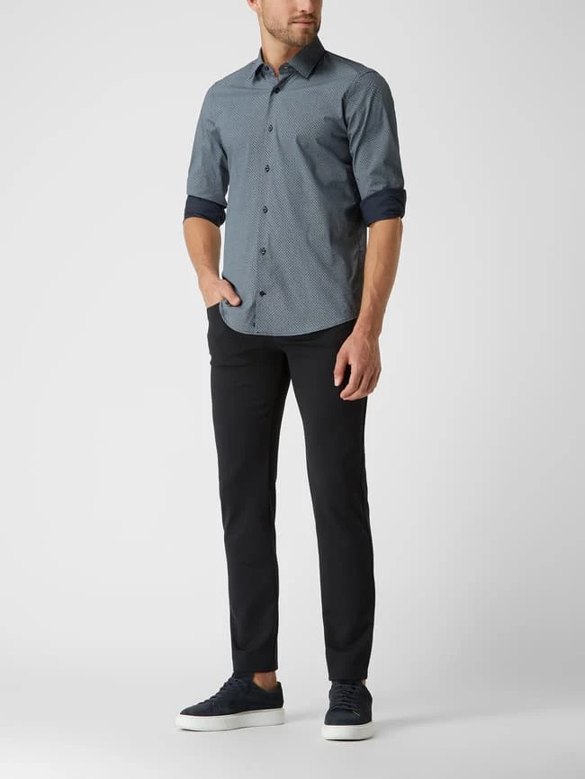 Bugatti Hose Aus Jersey - Marineblau 1 Bugatti Hose Aus Jersey - Marineblau