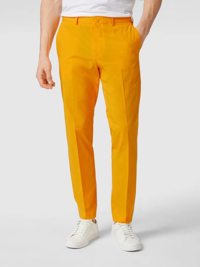 HUGO Anzughose Mit Stretch-Anteil Modell 'Helo212' - Gelb 4 HUGO Anzughose Mit Stretch-Anteil Modell 'Helo212' - Gelb – Bild 4